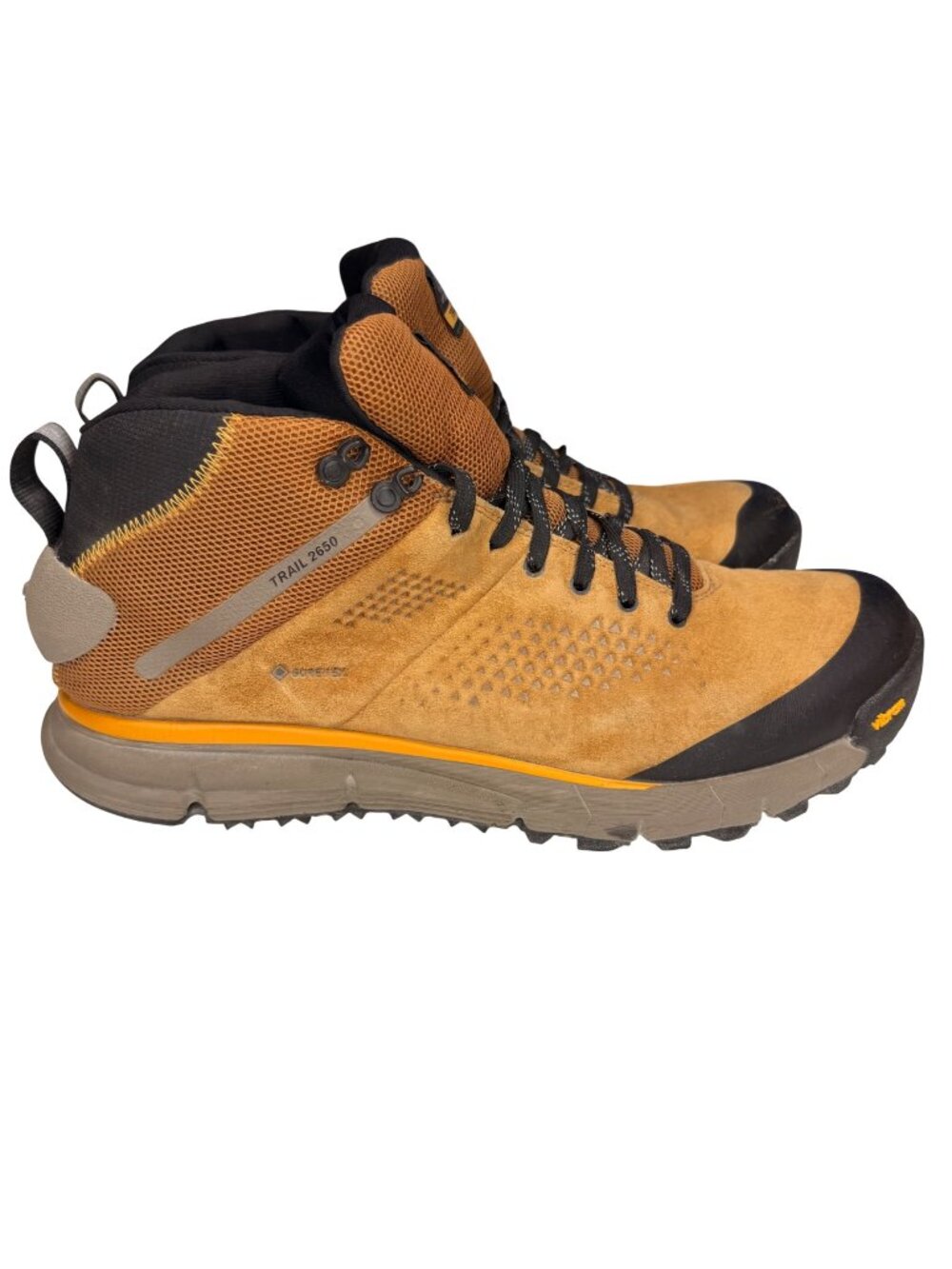 Danner Trail 2650 Mid GTX Brown/Gold Outdoors Hiking Boots Men's Size 13